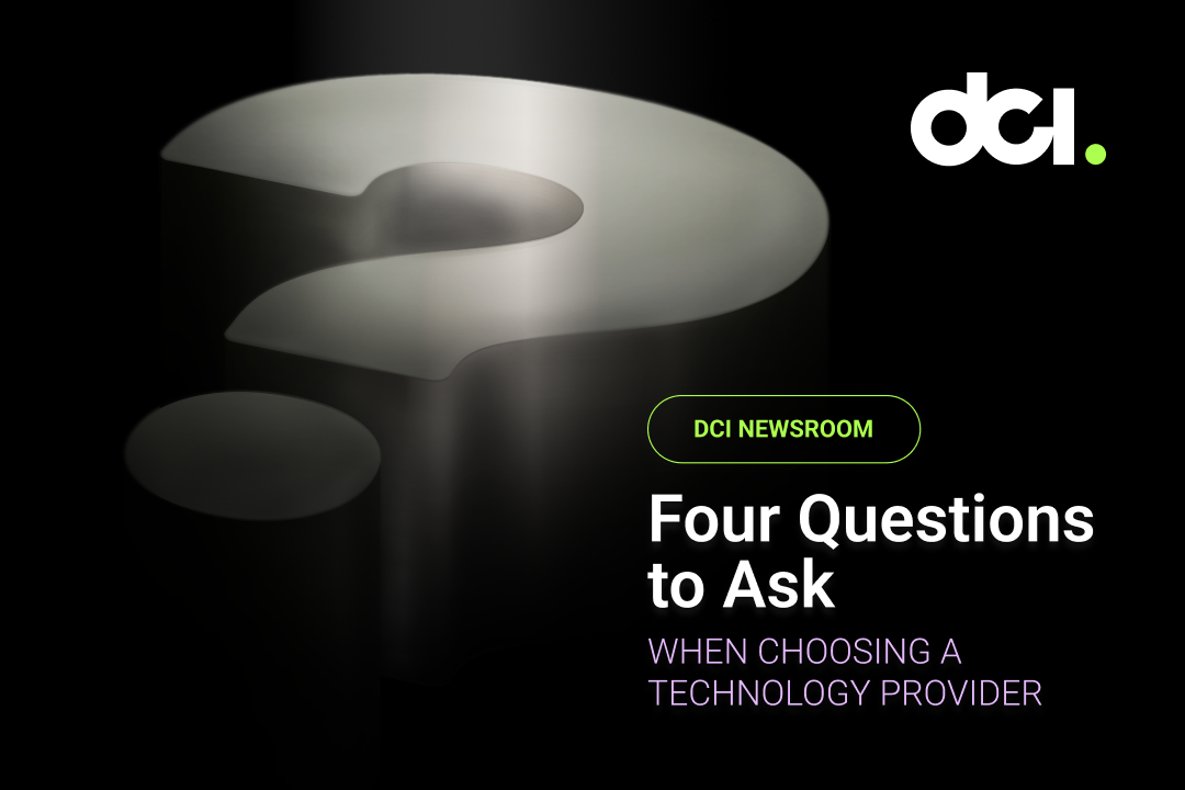 for questions to ask when choosing a technology provider