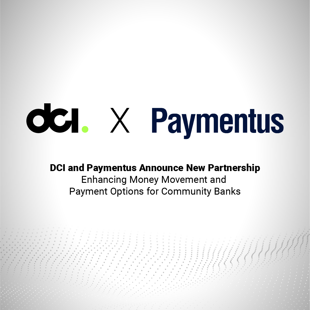 DCI and Paymentus logos